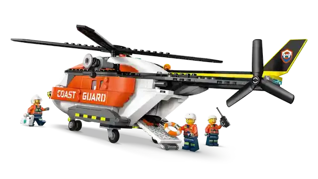 Lego 60503 COAST GUARD HELICOPTER 6