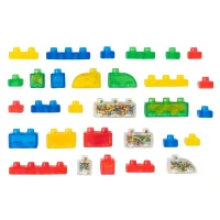 Jelly Blox - Construieste si joaca-te, cutie depozitare, 30 piese 931693 7