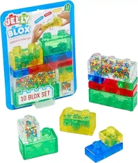 Jelly Blox - Set de joaca, 10 piese 934840 Jelly Blox - 10 Piece Set CDU 2