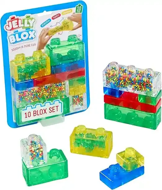 Jelly Blox - Set de joaca, 10 piese 934840 Jelly Blox - 10 Piece Set CDU 2