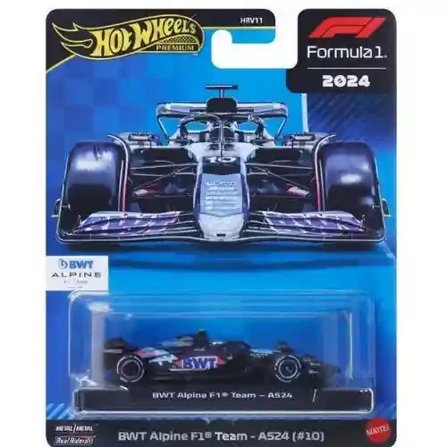 HRV11 Masinuta de colectie F1 Hot Wheels 1:64 Premium, in as. 4