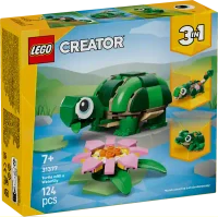 Lego 31377 TURTLE WITH A WATER LILY FLOWER