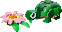 Lego 31377 TURTLE WITH A WATER LILY FLOWER 7