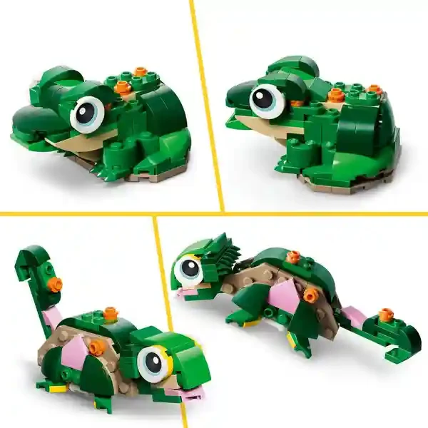 Lego 31377 TURTLE WITH A WATER LILY FLOWER 5