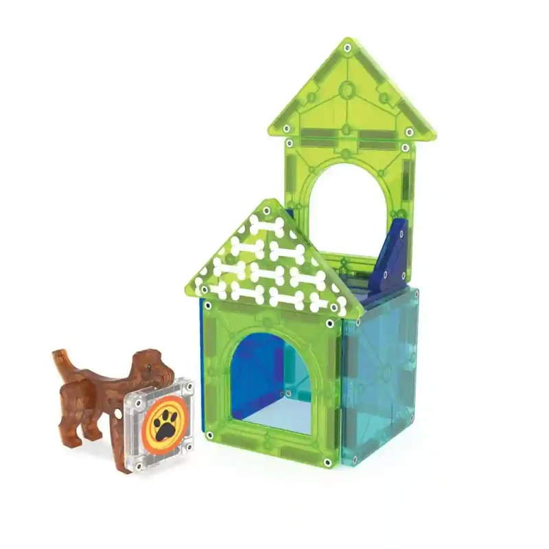Constructor magnetic MT Dog House Set 13 pcs 252013DHMT 2