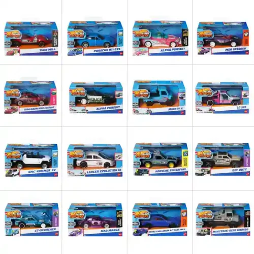 HPR70 Masina Hot Wheels de inertie Pull-Back Speeders (as.)