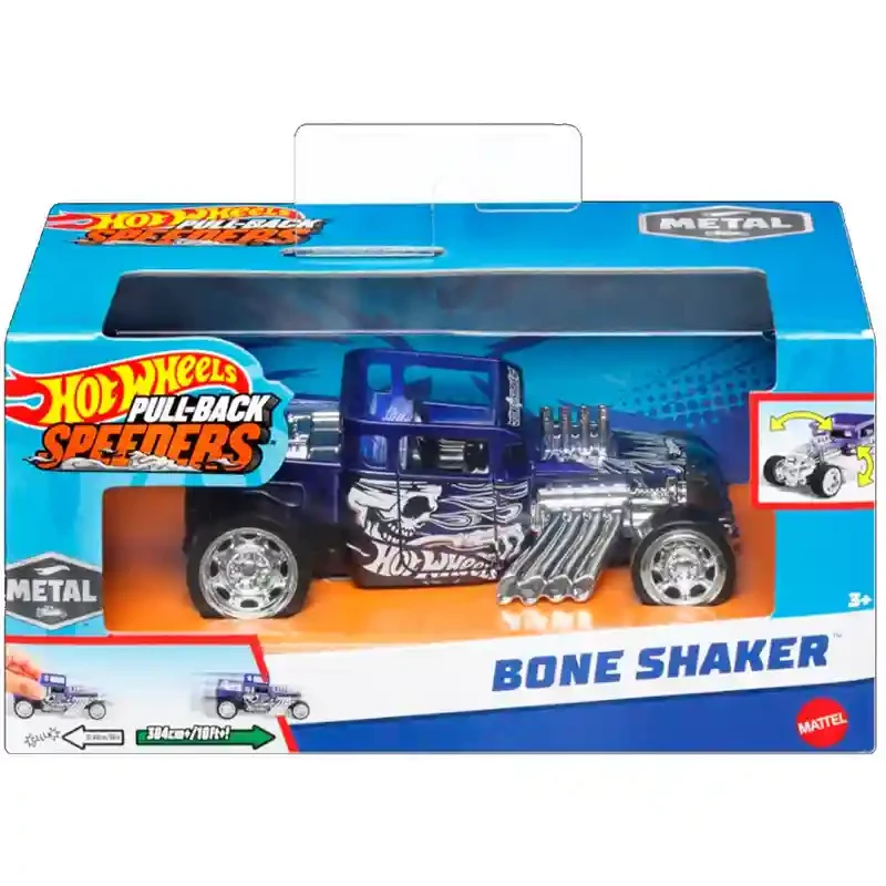 HPR70 Masina Hot Wheels de inertie Pull-Back Speeders (as.) 3