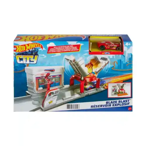 FJN34 Hot Wheels Set de joaca City (as).