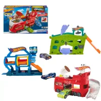 FJN34 Hot Wheels Set de joaca City (as). 2