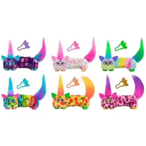 Jucarie de plus interactiva HAS FUR Interactive Plush Dj Furblets, ast G1777