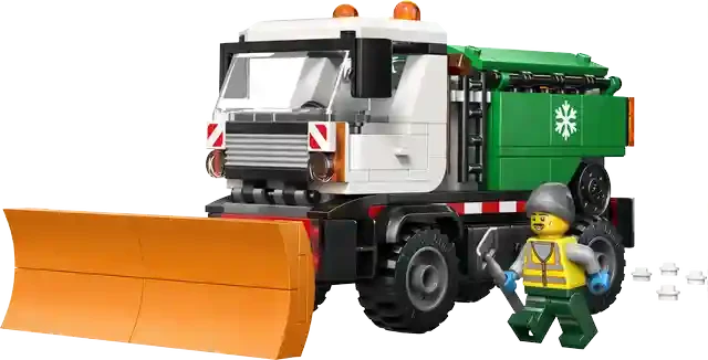 Lego 60490 SNOWPLOW 10