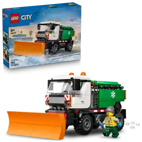 Lego 60490 SNOWPLOW 11