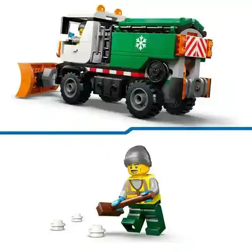 Lego 60490 SNOWPLOW 8