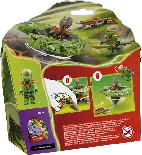 Lego 71850 LLOYD VS. ELEMENTAL MONSTER SPINNER 2