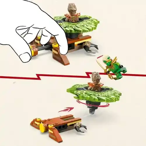 Lego 71850 LLOYD VS. ELEMENTAL MONSTER SPINNER