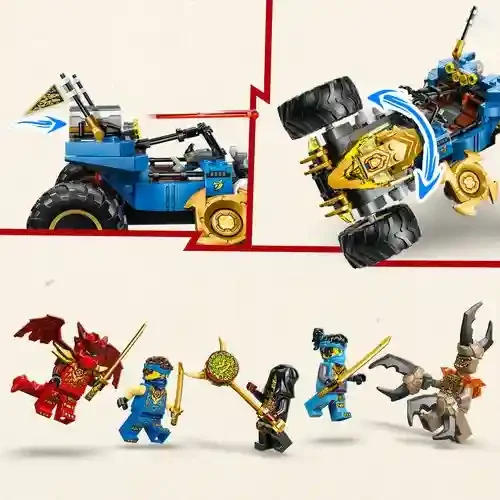 Lego 71856 JAY'S TRANSFORMING CAR 8