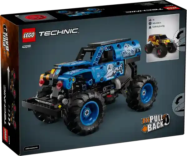 Lego 42219 MONSTER JAM™ GRAVE DIGGER™ FIRE AND ICE 2