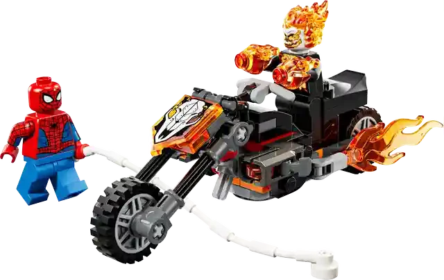 Lego 76335 SPIDER-MAN VS. GHOST RIDER MOTORCYCLE 7