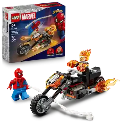 Lego 76335 SPIDER-MAN VS. GHOST RIDER MOTORCYCLE
