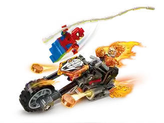 Lego 76335 SPIDER-MAN VS. GHOST RIDER MOTORCYCLE