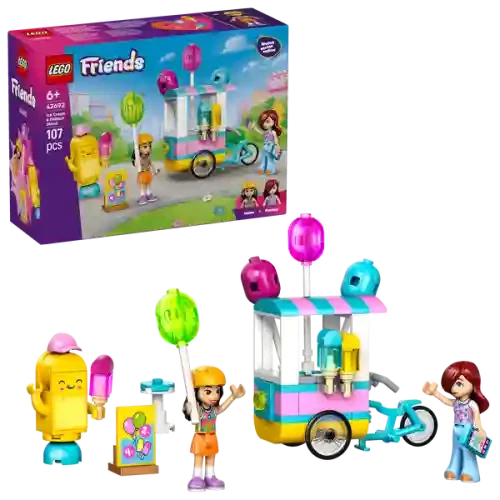Lego 42692 ICE CREAM & BALLOON STAND 6