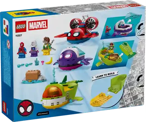 Lego 11207 Spidey Underwater Vehicles