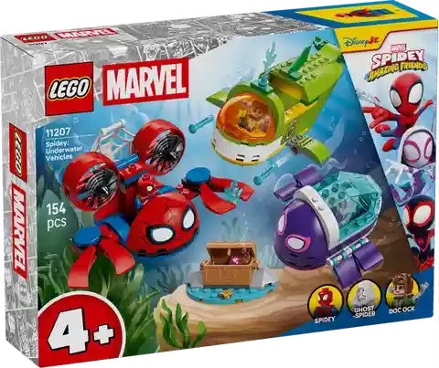 Lego 11207 Spidey Underwater Vehicles