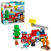 Lego 10473 Fire Truck whith hose and Fir 6