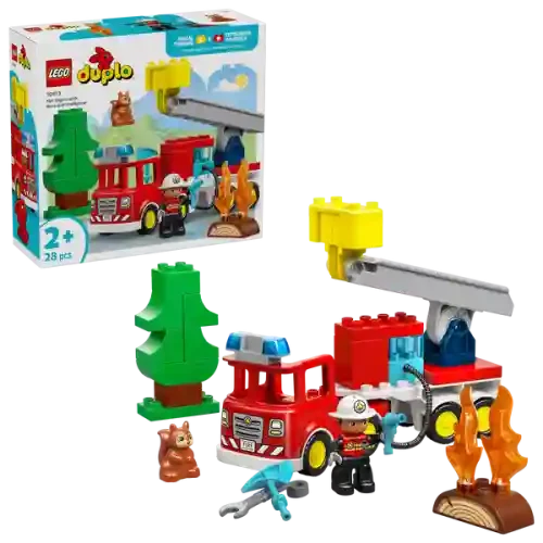 Lego 10473 Fire Truck whith hose and Fir