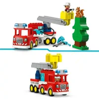 Lego 10473 Fire Truck whith hose and Fir 4