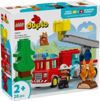 Lego 10473 Fire Truck whith hose and Fir