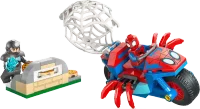 Lego 11206 Spidey on his Motorcycle vs Rhino 7