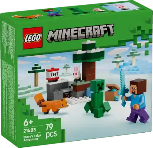 Lego 21583 Steve's Taiga Adventure