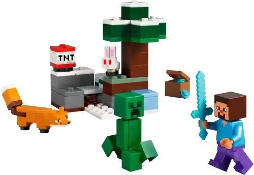 Lego 21583 Steve's Taiga Adventure