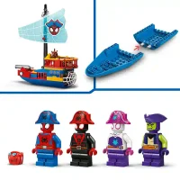 Lego 11208 Team Spidey Pirate Ship 5