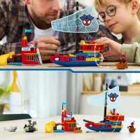 Lego 11208 Team Spidey Pirate Ship 4
