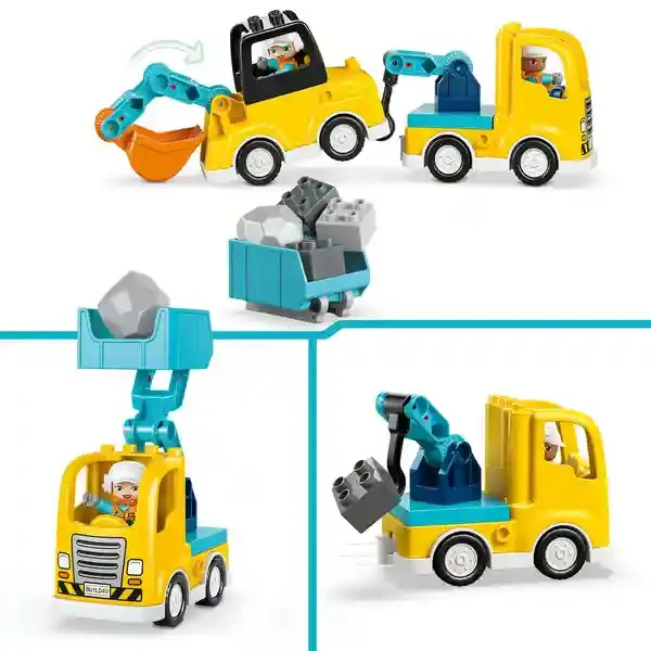 Lego 10475 Construction Vehicles 3in1 4