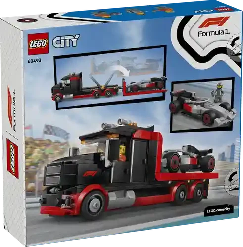 Lego 60493 Camion de prezentare F1® cu masina de curse Audi F1® 2
