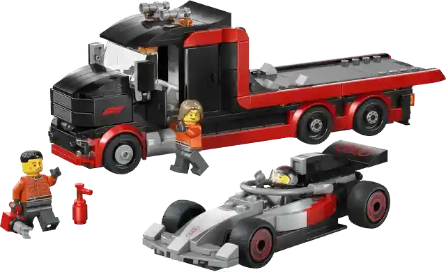 Lego 60493 Camion de prezentare F1® cu masina de curse Audi F1® 9