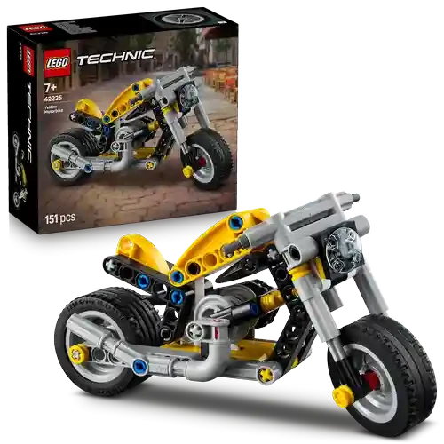 Lego 42225 Motocicleta galbena 10