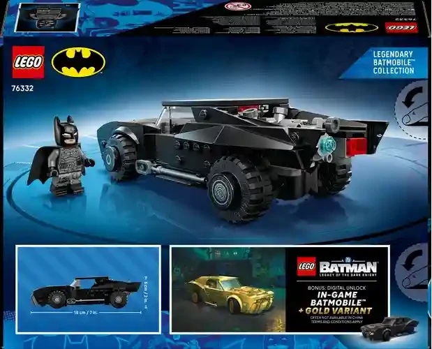 Lego 76331 Batmobilul din Batman vs Superman 2