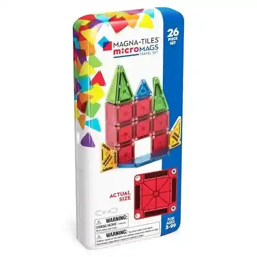 Set constructor magnetic MT Micromags travel set 26 pcs 244026