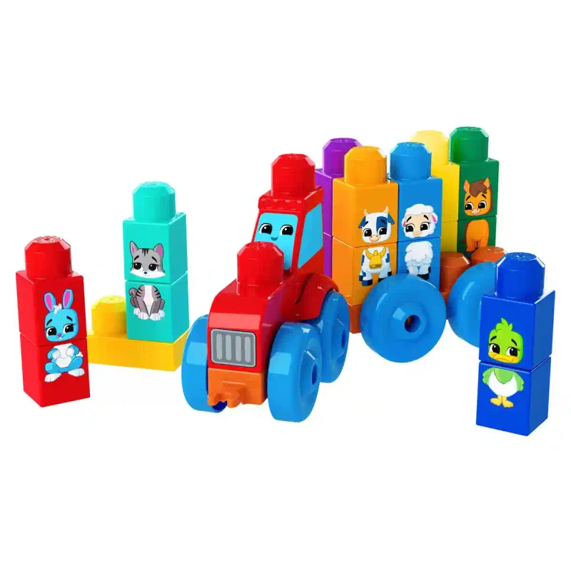 JKG33 Constructor educativ Tractor cu animale 2