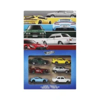 JLB25 Set 6x Hot Wheels Silver Series 1:64 10