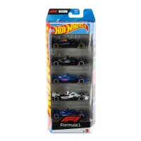 JLN11 Set 5x Hot Wheels Formula 1 colection 1:64 3