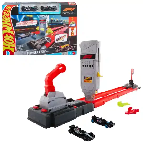 JKM88 Set Hot Wheels Pista de curse Formula 1 2
