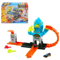 JHL92 Set Hot Wheels City Atacul Gorilei 2