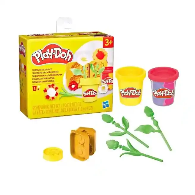 Set de joaca Play-Doh HAS PD Lil Flowers, ast G2476 2