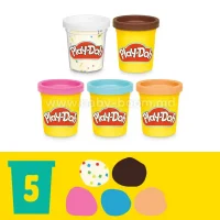 Set de joaca Play-Doh HAS PD Donut Bakery G2308 4