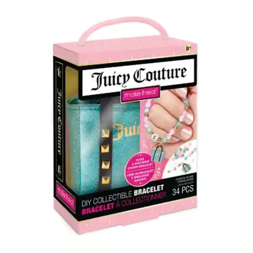 Set creativ, minigeanta si bratara MIR Juicy Couture Mini Handbag and DIY Bracelet, ast 4471M